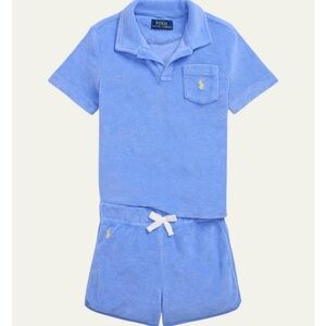 Polo by Ralph Lauren Kids Light Blue Polo Set